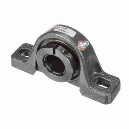 BROWNING Mounted Cast Iron Two Bolt Pillow Block Ball Bearing, VPB-216 AH VPB-216 AH